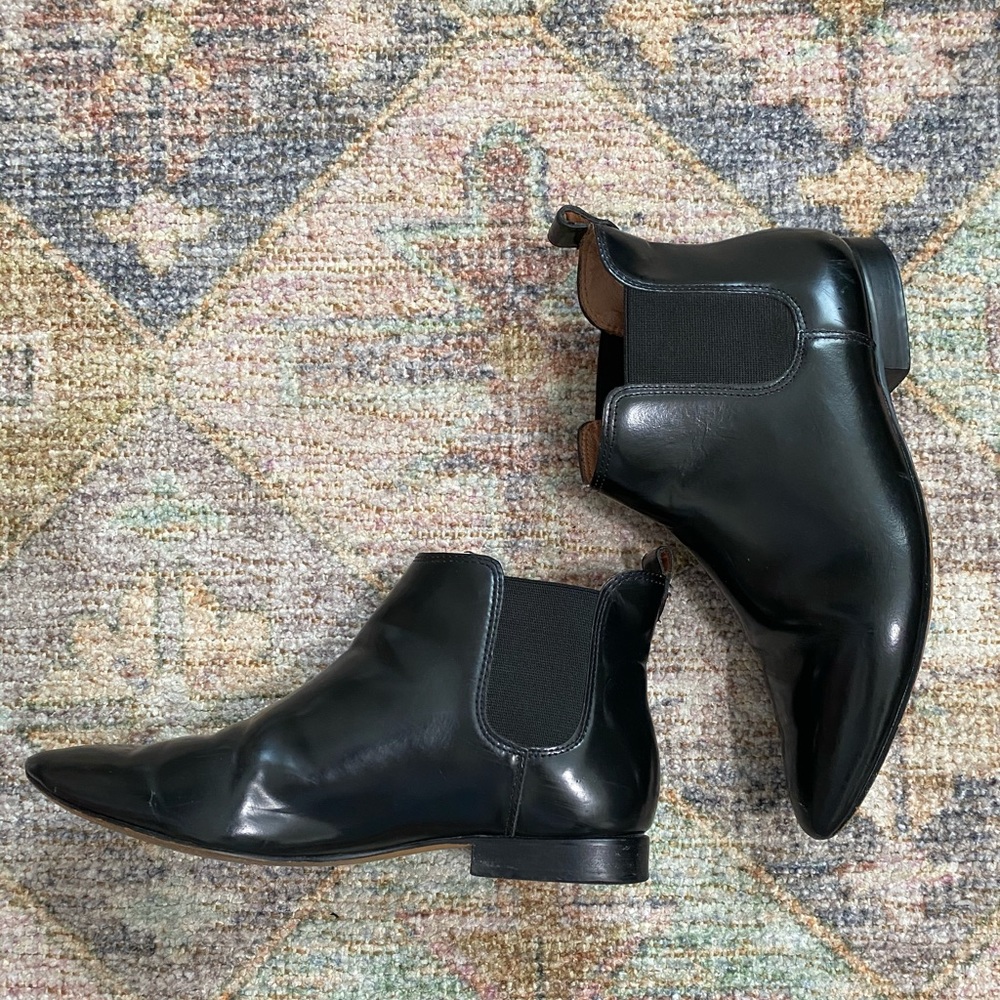 Madewell leather Chelsea boots
